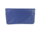 L.K. BENNETT LEATHER FOLDING CLUTCH IN BLUE