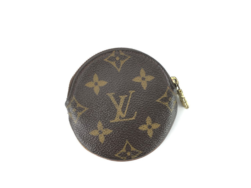 LOUIS VUITTON MONOGRAM CANVAS ROUND COIN PURSE