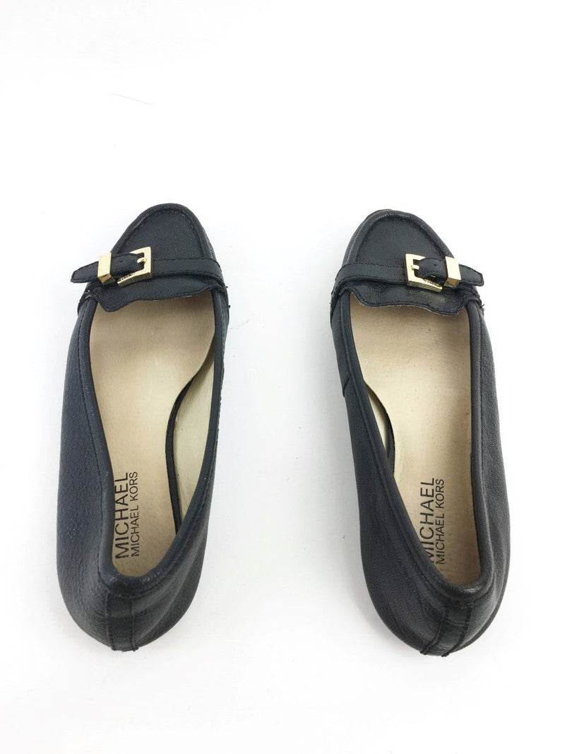 MICHAEL KORS LEATHER BALLET FLATS SZ 7M