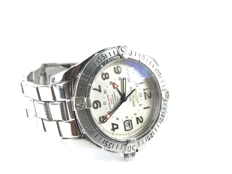 BREITLING Gent's Wristwatch A32350 COLT GMT