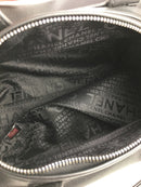 CHANEL VINTAGE BLACK CALSKIN BOWLER BAG