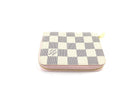 LOUIS VUITTON DAMIER AZUR ZIPPY COIN PURSE PADLOCK