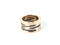 Bulgari Bzero.01 Onyx 18K Rose Gold 16.01g Size:8