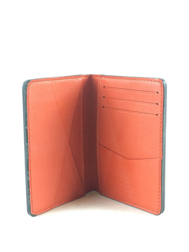 LOUIS VUITTON ORANGE TAURILLON POCKET ORGANIZER