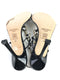 JIMMY CHOO HELIUM PATENT STRAPPY GOLD RING CAGED HEELS