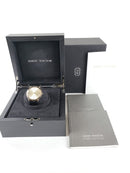 HARRY WINSTON MIDNIGHT 18KT 42MM W STRAP W  BOX AND PAPERS