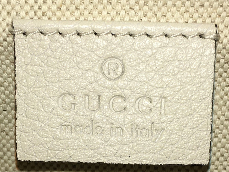 GUCCI GRAINED CALFSKIN LOGO BELT BAG 530412