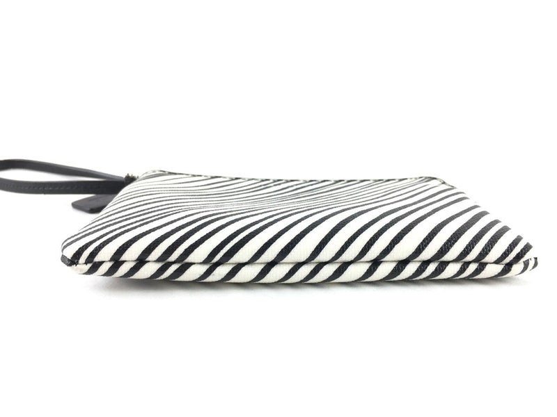 COACH NYLON GETAWAY ZEBRA PRINT MINI COSMETIC BAG