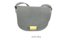 CÉLINE LEATHER SMALL TROTTEUR BAG