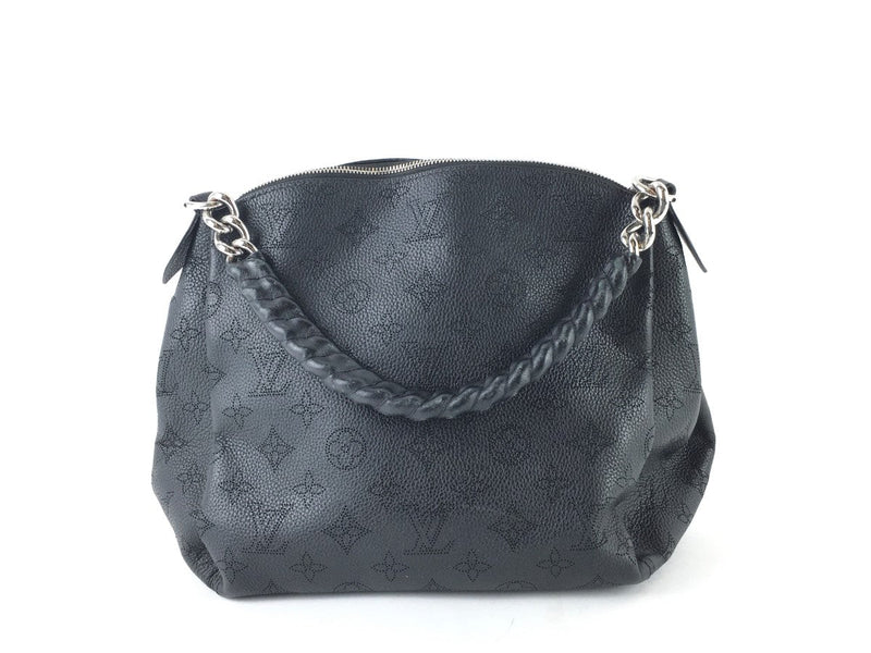 LOUIS VUITTON MAHINA LEATHER BABYLONE CHAIN BB BAG