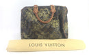 LOUIS VUITTON MONOGRAM GOLD DENTELLE SPEEDY 30 LE HANDBAG