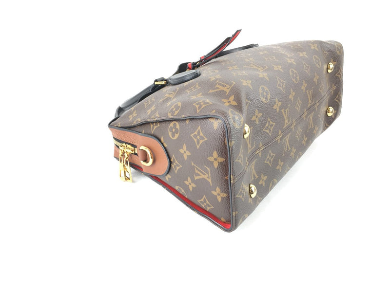 LOUIS VUITTON TUILERIES CARAMEL ROUGE MONOGRAM