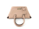 VALENTINO BORSA LEATHER TOP HANDLE BAG, MAUVE- LIGHT, LEATHER, SATCHEL, MEASUREM