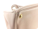 PRADA SAFFIANO LUX TOTE, MAUVE, LEATHER TOTE, SHOPPER, 14" X 10" X 6", NO BOX OR