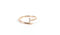 Lady's Diamond Fashion Ring 4 Diamonds .04 Carat T.W. 14K Rose Gold 2g