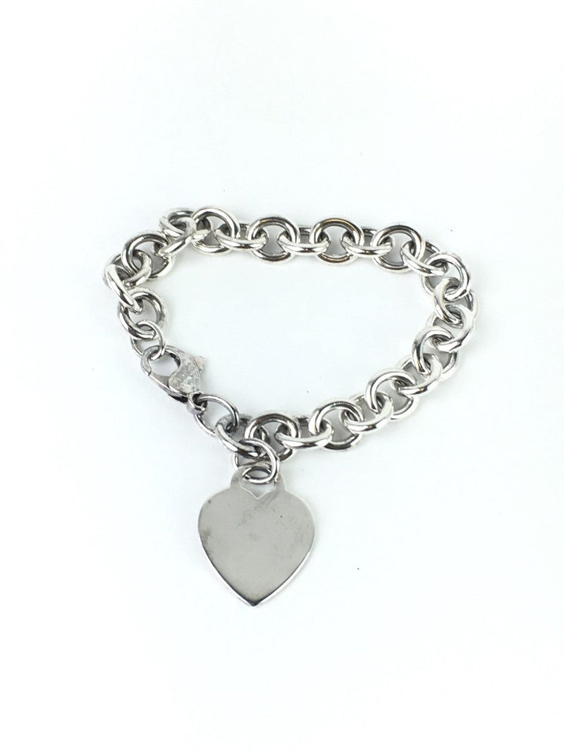 Tiffany & Co. Silver Charm Bracelet 925 Silver 35.7g