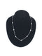 Lab Diamond Necklace 10 Diamonds .50 Carat T.W. 14K White Gold 4.37g