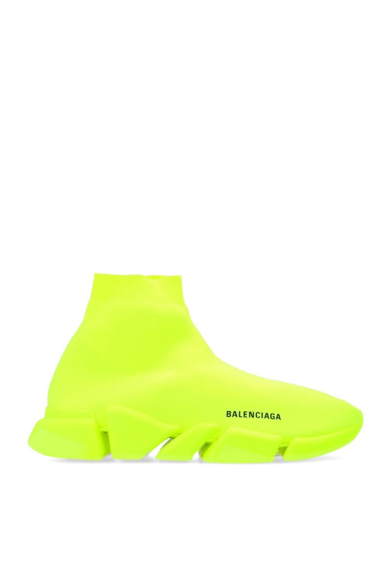 BALENCIAGA MEN'S SPEED 2.0 SNEAKER IN YELLOW SIZE 11