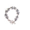 SILVER FLOR DE LIS BRACELET 60.75G SILV-925