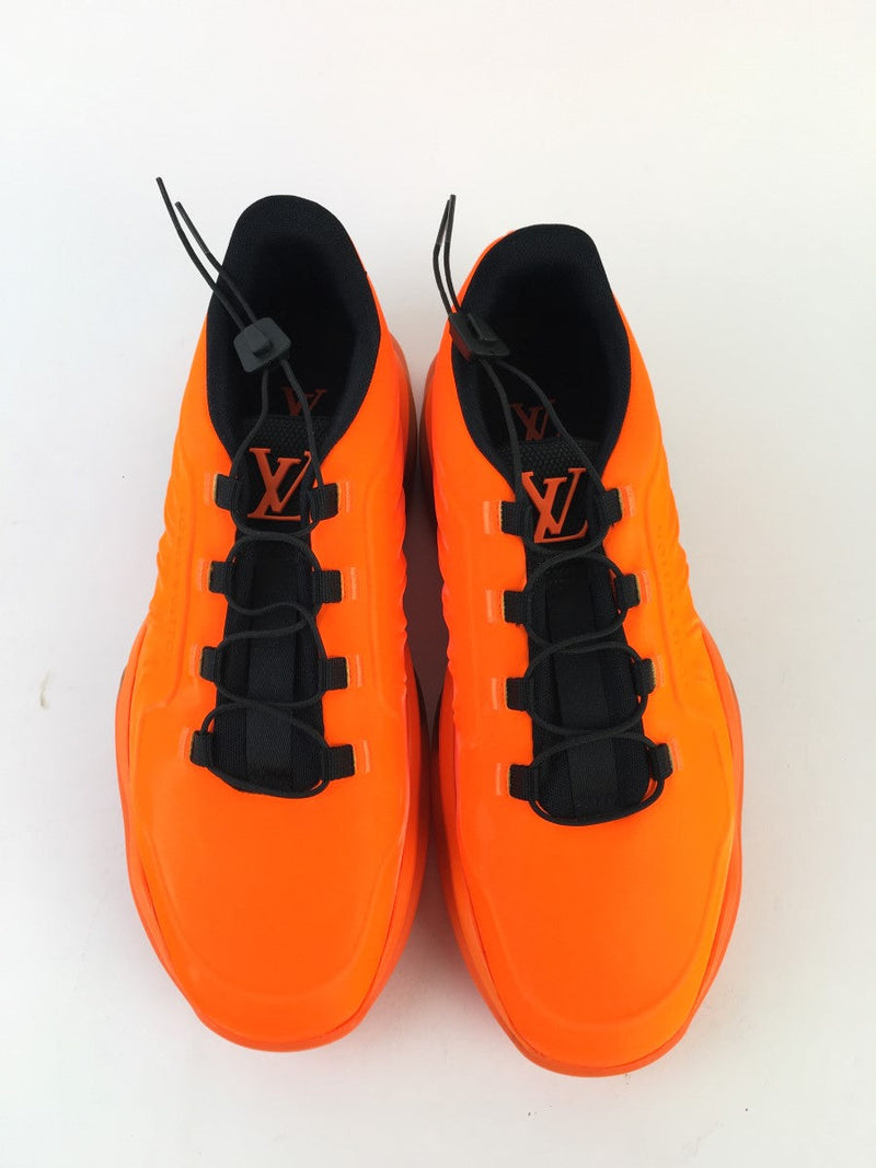 LOUIS VUITTON MILLENIUM SNEAKERS ORANGE SIZE 7