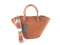 STREET LEVEL FAN TOTE BROWN