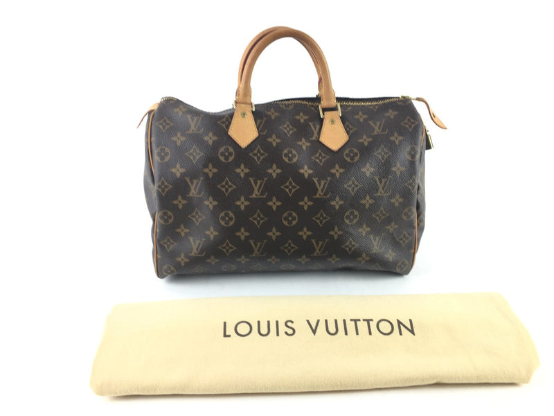 LOUIS VUITTON MONOGRAM SPEEDY 35 HANDBAG