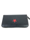 GIVENCHY CALFSKIN STAR PANDORA ZIP AROUND WALLET BLACK