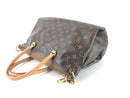 LOUIS VUITTON MONOGRAM CANVAS PALLAS BAG BROWN