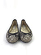 JIMMY CHOO CRYSTAL EMBELLISHED WEBER BALLERINA FLATS SIZE 35.5