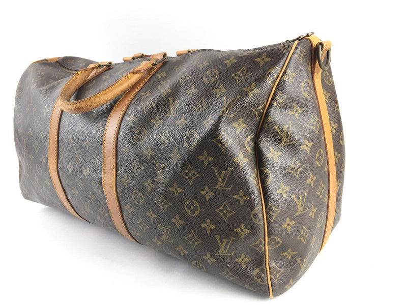 LOUIS VUITTON VINTAGE MONOGRAM KEEPALL BANDOULIERE 55