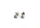 Diamond Earrings 2 Diamonds .40 Carat T.W. 14K White Gold 2g