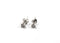 Diamond Earrings 2 Diamonds .40 Carat T.W. 14K White Gold 2g