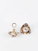 Pearl Diamond 24 Diamonds .24 Carat T.W. 14K Yellow Gold