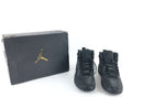 Air Jordan 12 Retro Winterized GS 'Triple Black' SZ 6Y (LZX) 0427