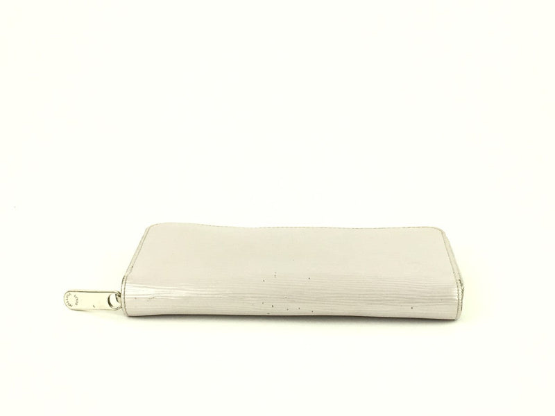 LOUIS VUITTON MODEL EPI ZIPPY WALLET PEARL WHITE