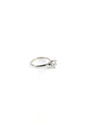 Lady's Diamond Solitaire Ring 1.00 CT. 14K White Gold 2.24g