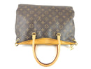 LOUIS VUITTON MONOGRAM PALLAS MM SHOULDER BAG SAFFRON