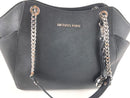 MICHAEL KORS JET SET TRAVEL SAFFIANO CHAIN SHOULDER BAG