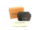 LOUIS VUITTON DAMIER EBENE SANTA MONICA SMALL CROSSBODY