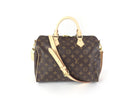 LOUIS VUITTON SPEEDY BANDOULIÈRE 30 M41112, CANVAS, SHOULDER BAG, BROWN - DARK,