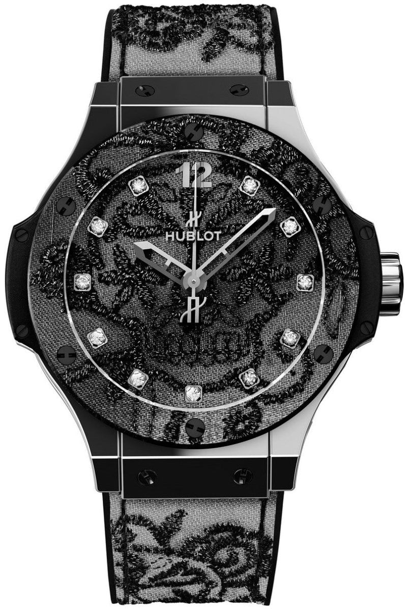 HUBLOT 343.SS.650.NR.BSK16 BIG BANG LIMITED EDITION 19/200 w BOX AND CARD