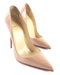 CHRISTIAN LOUBOUTIN SO KATE 120 PATENT NUDE