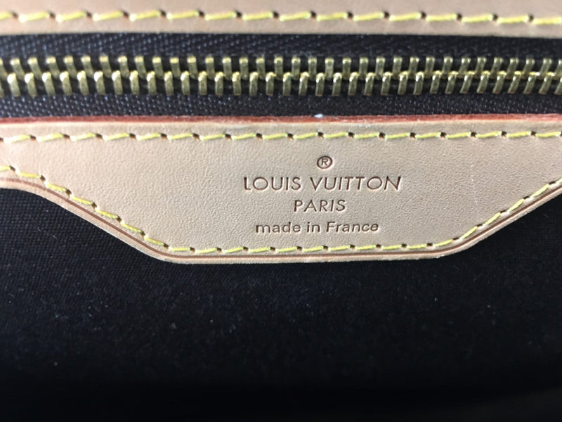 LOUIS VUITTON AMARANTE MONOGRAM VERNIS BREA TOTE GM