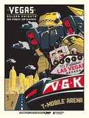 PHENOM GOLDEN KNIGHTS VGK GALLERY POSTER 9/300