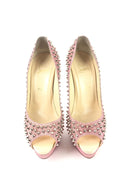 CHRISTIAN LOUBOUTIN LADY PEEP SPIKES 150MM HEELS