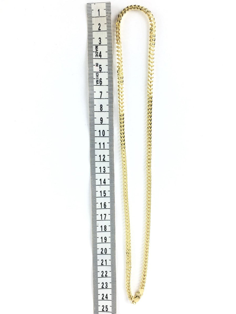Gold Box Chain 10K Yellow Gold 12.87g