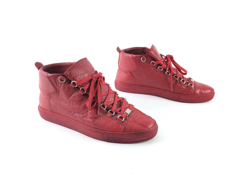 BALENCIAGA ARENA HIGH TOP SNEAKERS