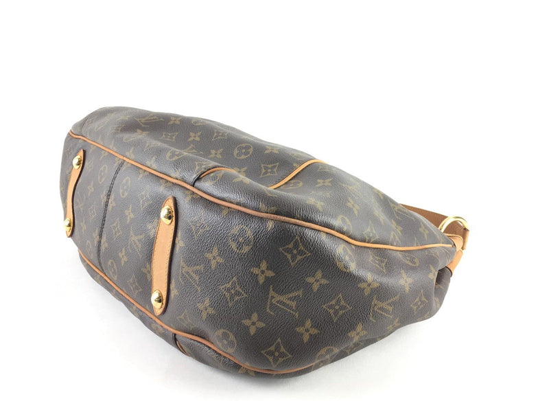 LOUIS VUITTON GALLERIA MONOGRAM, GM, DATE CODE: SD2008 (2008), CANVAS, SHOULDER