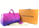 LOUIS VUITTON VIRGIL ABLOH MONOGRAM TAURILLON ILLUSION KEEPALL BANDOULIERE 50