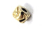 Pandora Gold Heart Clip Charm 14K Yellow Gold 1.81g